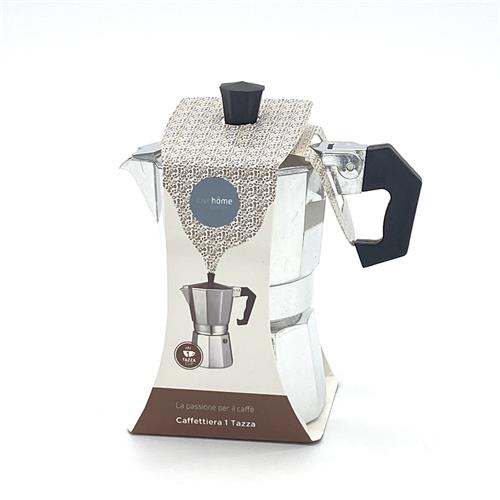 Moka alluminio 1 tazza