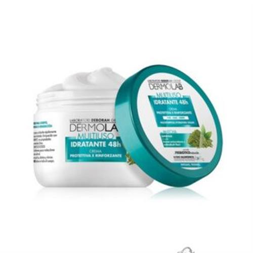 DERMOLAB CREMA MULTIUSO VISO MANI CORPO IDRATANTE CON MATCHA VASO 300 ML