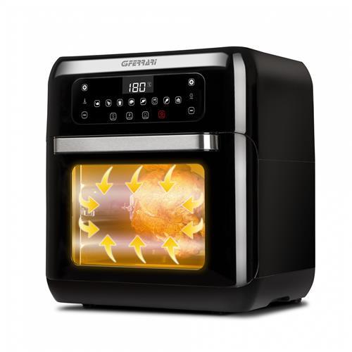 G3Ferrari G10136-Friggisano 2.0 Forno Air Fryer, 1500 W, 11 Litri, Plastica, Nero