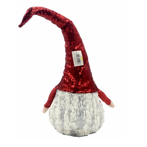 Gnomo con Cappello Rosso in Pailettes